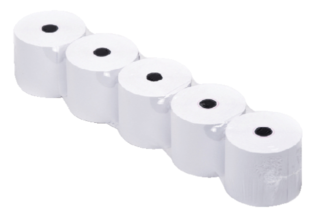 Rouleau caisse Qbasic 76mmx44m mandrin Ø12mm