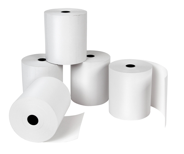 Rouleau caisse Qbasic 57mmx60m mandrin Ø12mm thermique