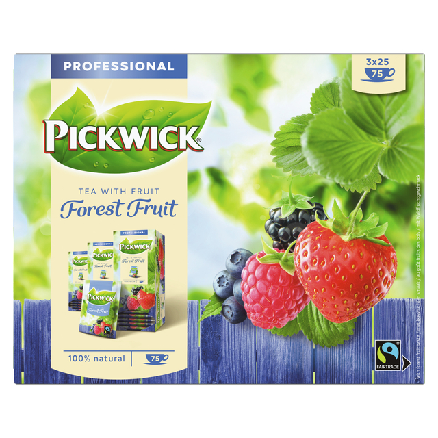 Thé Pickwick Fair Trade fruits des bois 25x 1,5g