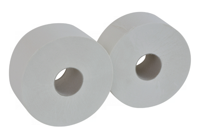 Papier toilette Cleaninq T2 Jumbo 2 épaisseurs 12x 170m blanc