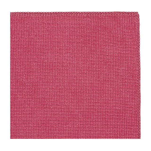 Chiffon microfibre Scotch-Brite Essential 360x360mm rouge 10 pièces