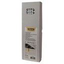 Bindrug Fellowes 8mm 21rings A4 wit 100 stuks