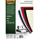 Couverture Fellowes Chromolux A4 250g blanc 100 pièces