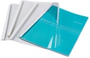 Thermische omslag GBC A4 3mm transparant/wit 100 stuks