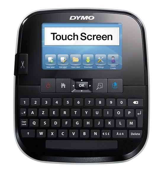 Etiqueteuse Dymo LabelManager 500TS portable azerty 24mm noir