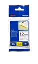 Ruban de lettrage Brother P-Touch TZe-S231 forte adhérence 12mm noir sur blanc