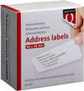 Etiquette Quantore DK-11208 38x90mm adresse blanc 400 pièces