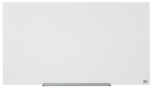 Tableau en verre Nobo Impression Pro 99,3x55,9cm blanc brillant
