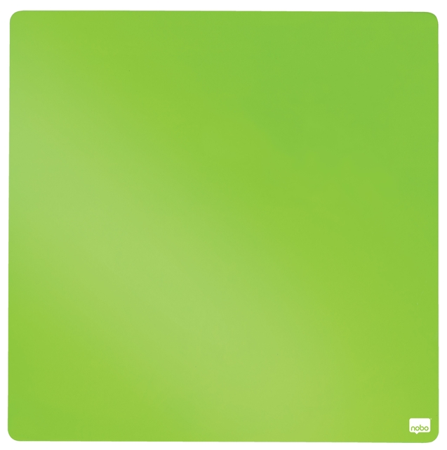 Tableau blanc Nobo 36x36cm magnétique vert