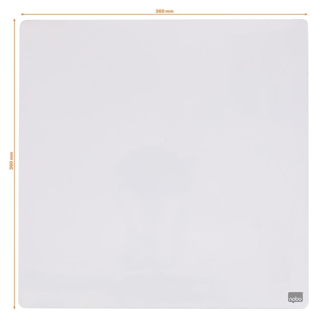 Tableau blanc Nobo 36x36cm magnétique blanc