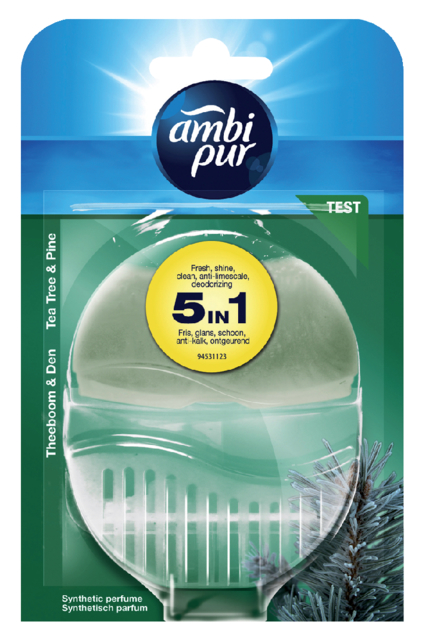 Toiletblok Ambi Pur tea tree & pine navulbaar