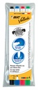 Whiteboardmarker Bic Velleda 1721 rond fijn assorti set à 4 stuks