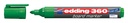 Marqueur tableau blanc edding 360 ogive 1,5-3mm vert