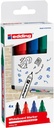 Whiteboardmarker edding 360 rond 1.5-3mm assorti 4 stuks