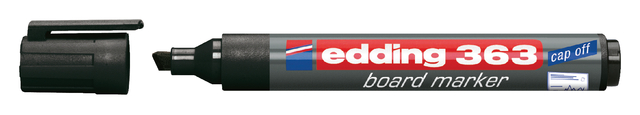 Whiteboardmarker edding 363 schuin 1-5mm zwart