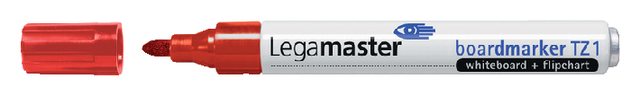 Whiteboardmarker Legamaster TZ 1 rond 1.5-3mm rood