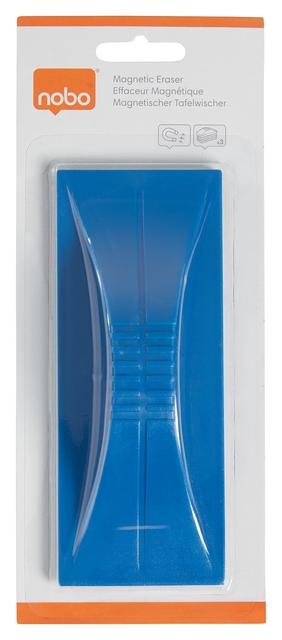 Effaceur tableau blanc Nobo magnétique bleu