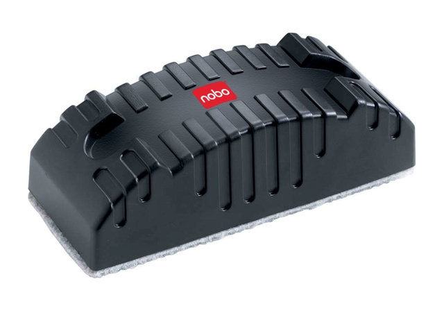 Navulling Nobo tbv magnetische whiteboardwisser zwart 10 stuks