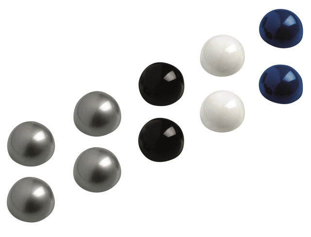 Aimant hémisphérique MAUL 30mm 600g assorti 10 pièces