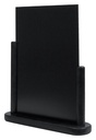 Krijtbord Securit 323x270x71mm zwart hout