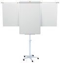 Chevalet de conférence Nobo Mobile acier bras coulissants