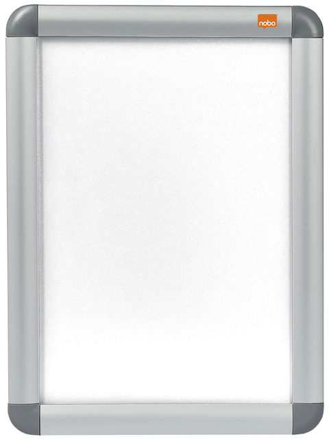 Porte-affiche clipsable Nobo Premium Plus A4 aluminium