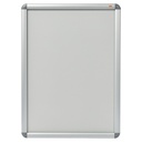 Porte-affiches clipsable Nobo Premium Plus 70x50cm aluminium