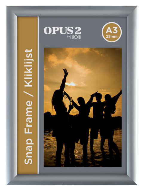 Cadre clipsable Europel A3 25mm