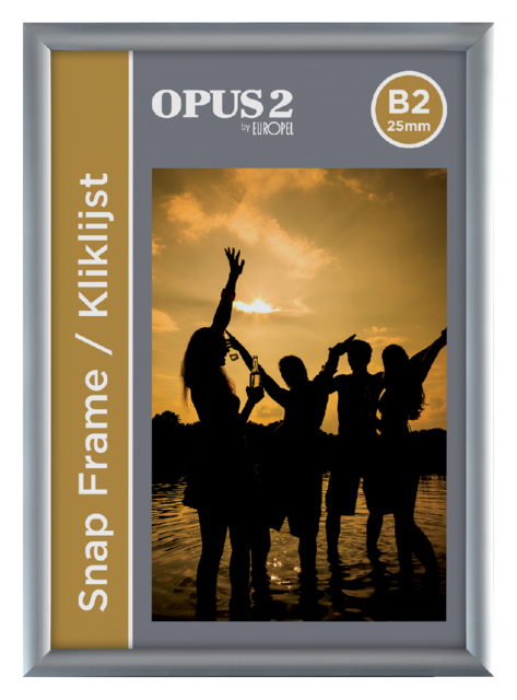 Cadre clipsable Europel B2 50x70cm 25mm