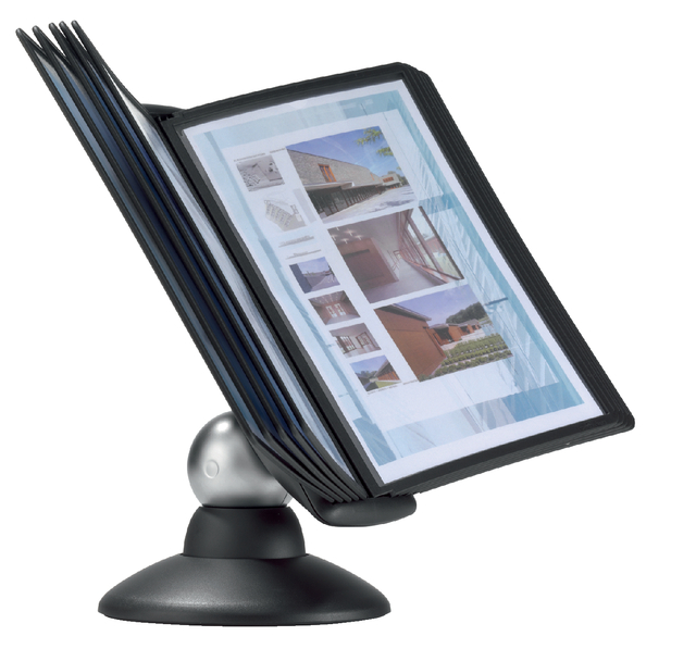 Pupitre de table Durable 5587 Sherpa Motion 10 pochettes noir