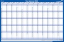 Planning annuel 2026 Legamaster 1 personne 90x60cm horizontal lamimé (EN)