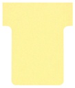 Fiche-T planning Nobo n°1.5 36mm jaune 100 pièces