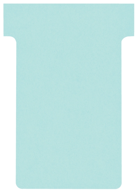 T-kaart Nobo nr.2 48mm blauw 100 stuks