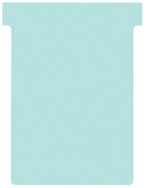 Fiche-T planning Nobo n°3 80mm bleu 100 pièces
