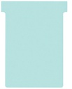 Fiche-T planning Nobo n°3 80mm bleu 100 pièces