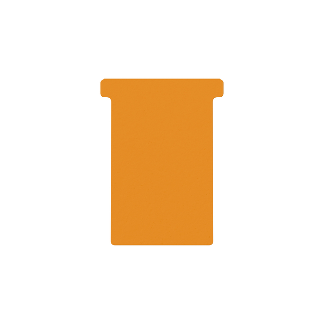 T-kaart Djois formaat 3 77mm oranje 100 stuks