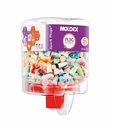 Oordoppen Moldex Spark Plugs soft 6-13mm dispenservulling à 250 paar assorti