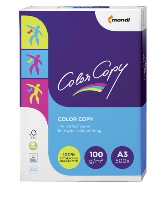 Papier laser Color Copy A3+ 100g blanc 500 feuilles