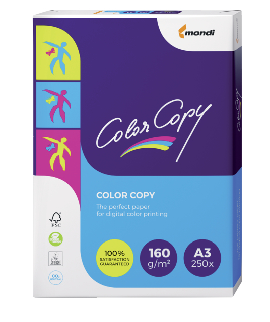 Papier laser Color Copy A3+ 160g blanc 250 feuilles