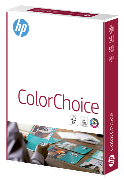 Papier laser HP Color Choice A4 160g blanc 250 feuilles