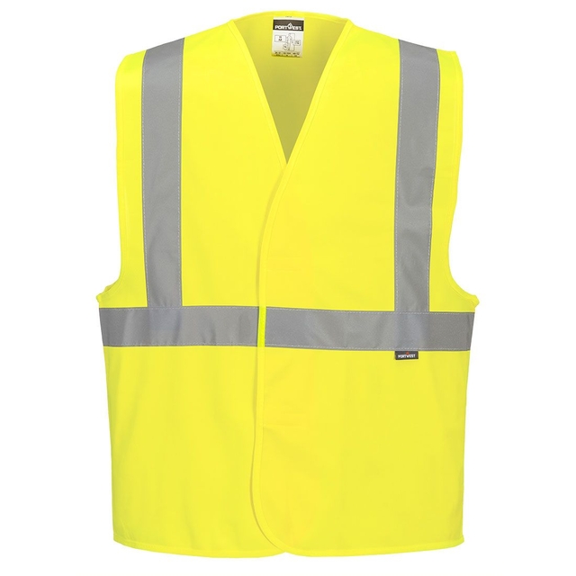 Gilet de sécurité Portwest Hi-Vis jaune fluo