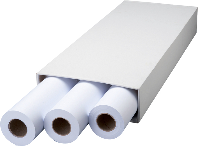 Papier traceur jet d’encre Quantore 914mmx50m 90g extra 3 rouleaux