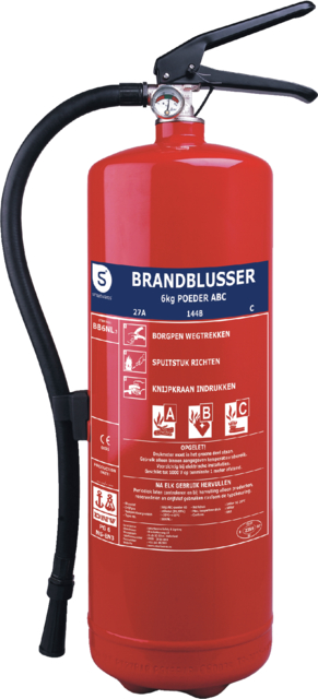 Brandblusser Elro poeder 6kg