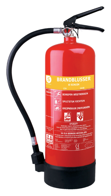 Brandblusser Elro schuim 6 liter