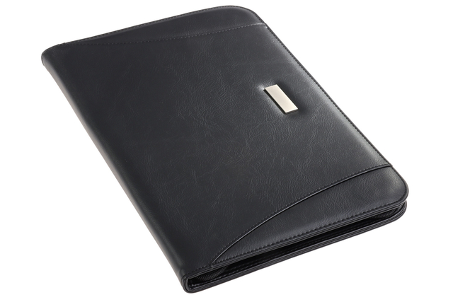 Conférencier Rillstab Excellent De Luxe A4 similicuir noir