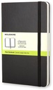 Carnet de notes Moleskine large 130x210mm uni couverture rigide noir