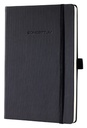 Notitieboek Sigel Conceptum Pure A5 194blz 80gr lijn hardcover zwart