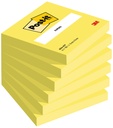 Bloc-mémos Post-it 654 76x76mm néon jaune 100 feuilles