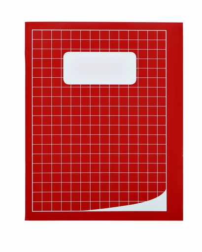 [011311] Schrift Qbasic 210x165mm ruit 10mm 80blz 70gr assorti