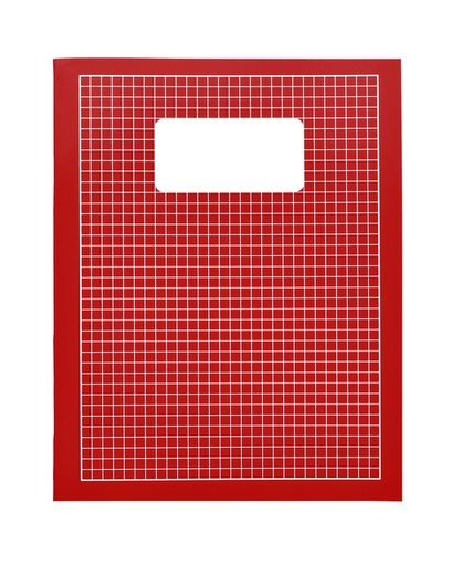 [011312] Schrift Qbasic 210x165mm ruit 5mm 80blz 70gr assorti